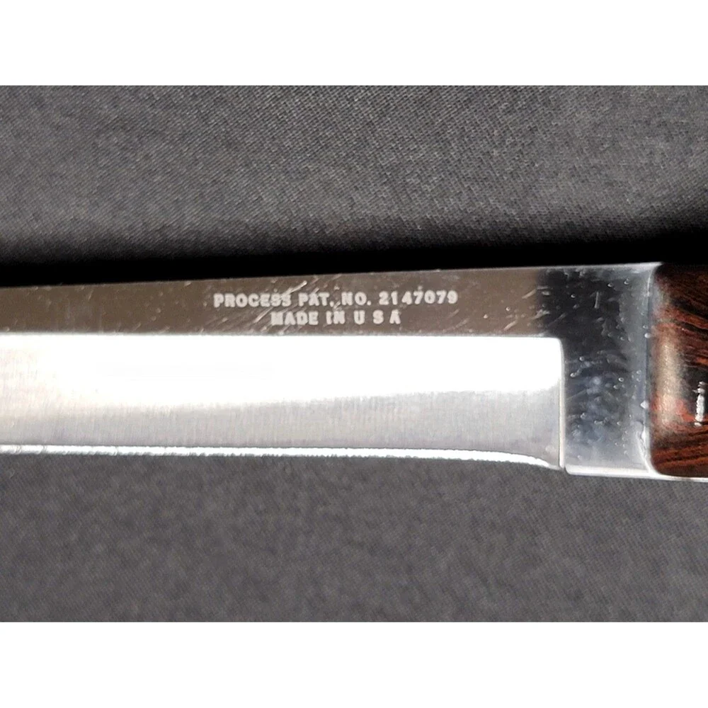 CUTCO 24 Knife Sharp! Factory Fresh! Classic Brown Marble Handle 1024 EUC